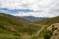 G318 Highway, Tibet, China Royalty Free Stock Photo